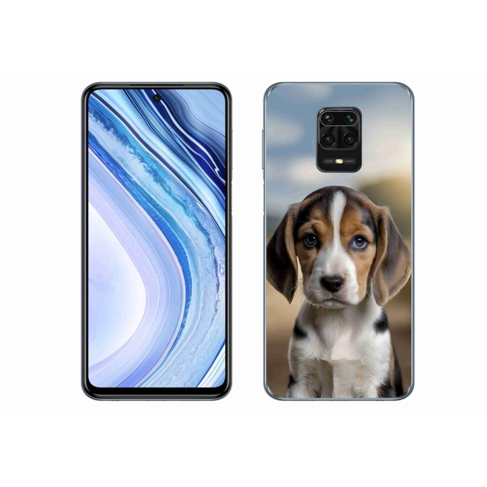 Gélový kryt mmCase na Xiaomi Redmi Note 9 Pro - roztomilý bígl
