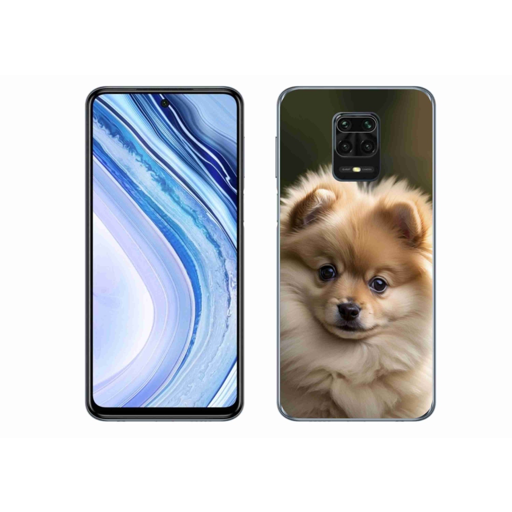 Gélový kryt mmCase na Xiaomi Redmi Note 9 Pro - roztomilý pomeranian 2
