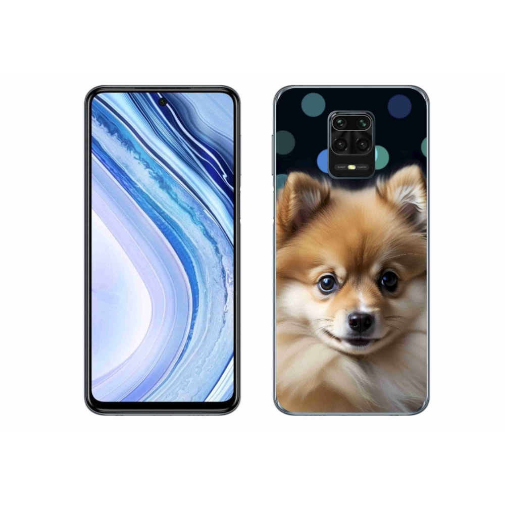 Gélový kryt mmCase na Xiaomi Redmi Note 9 Pro - roztomilý pomeranian