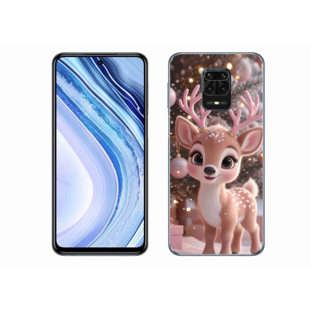 Gélový kryt mmCase na Xiaomi Redmi Note 9 Pro - roztomilý sob