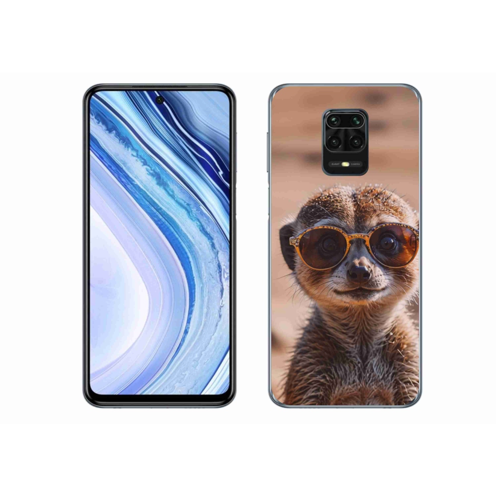 Gélový kryt mmCase na Xiaomi Redmi Note 9 Pro - štýlové surikata
