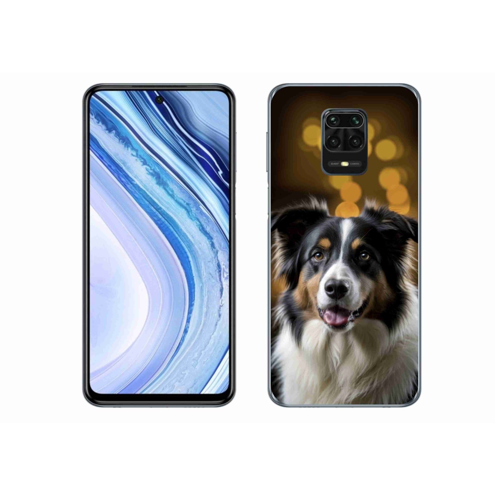 Gélový kryt mmCase na Xiaomi Redmi Note 9 Pro - usmievavý austrálsky ovčiak