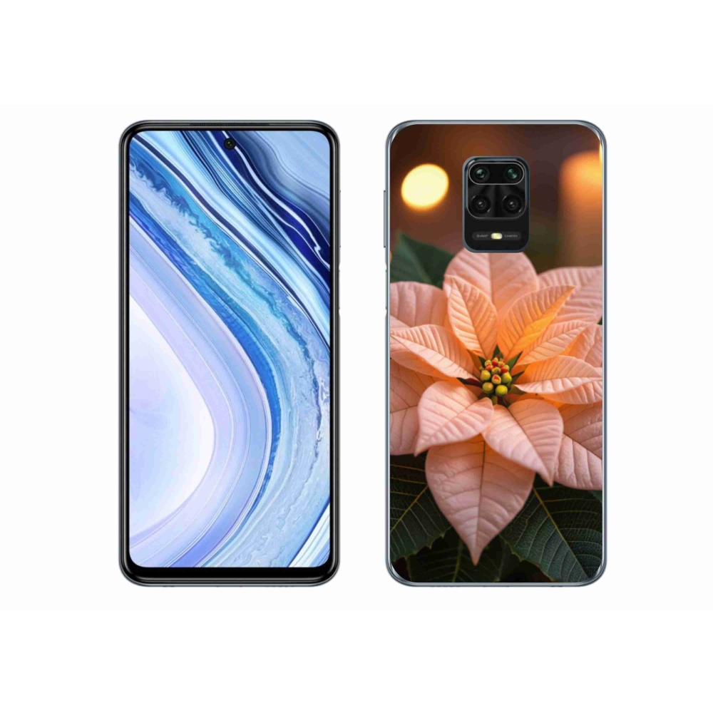 Gélový kryt mmCase na Xiaomi Redmi Note 9 Pro - vianočná hviezda