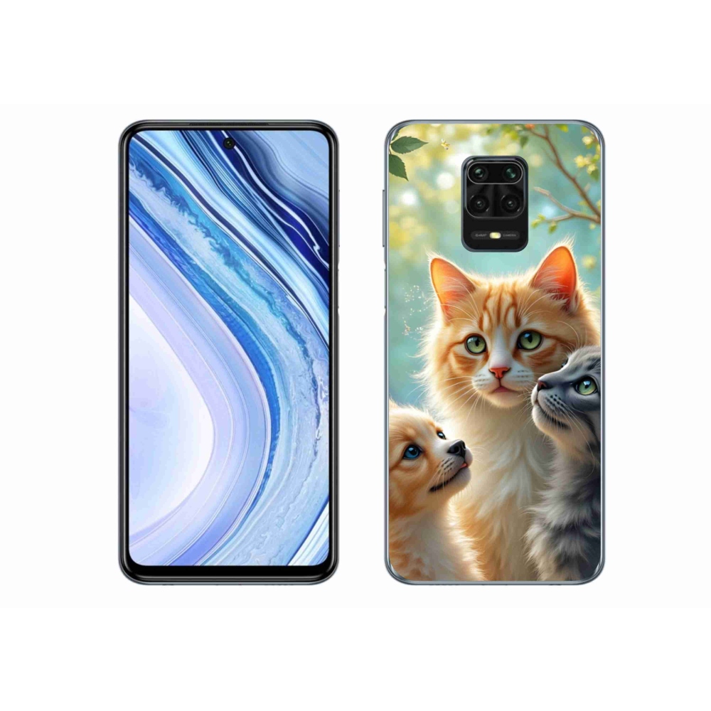 Gélový kryt mmCase na Xiaomi Redmi Note 9 Pro - zvieracie priateľstvo 2