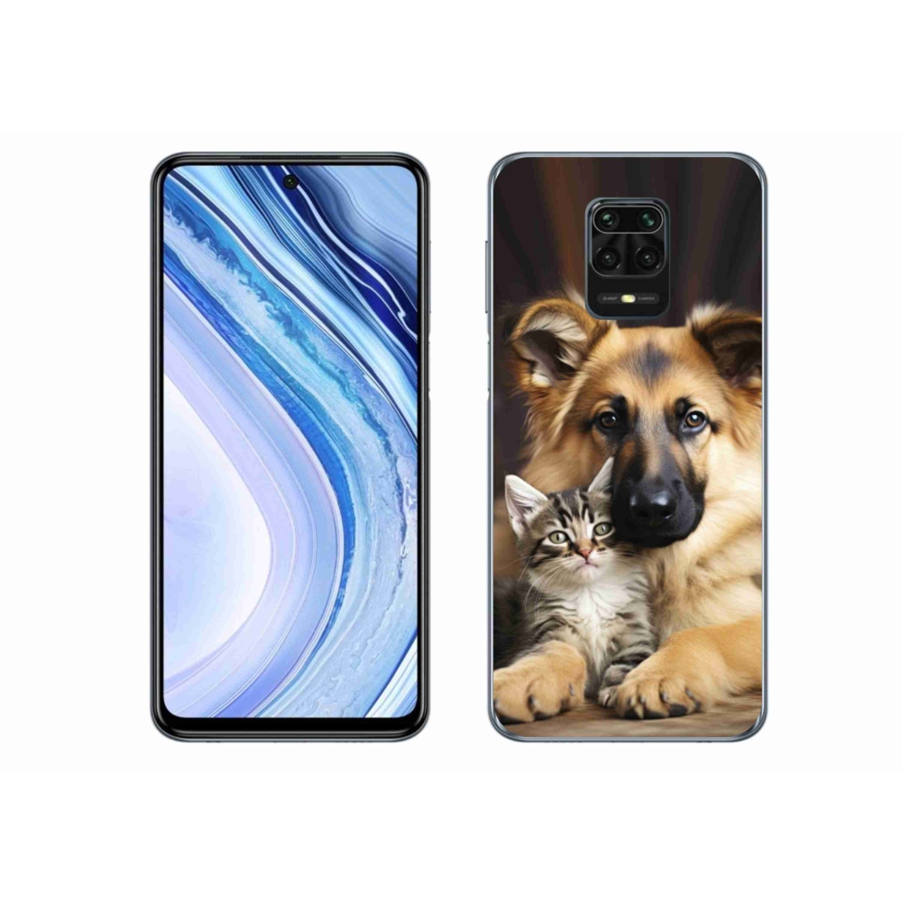 Gélový kryt mmCase na Xiaomi Redmi Note 9 Pro - zvieracie priateľstvo