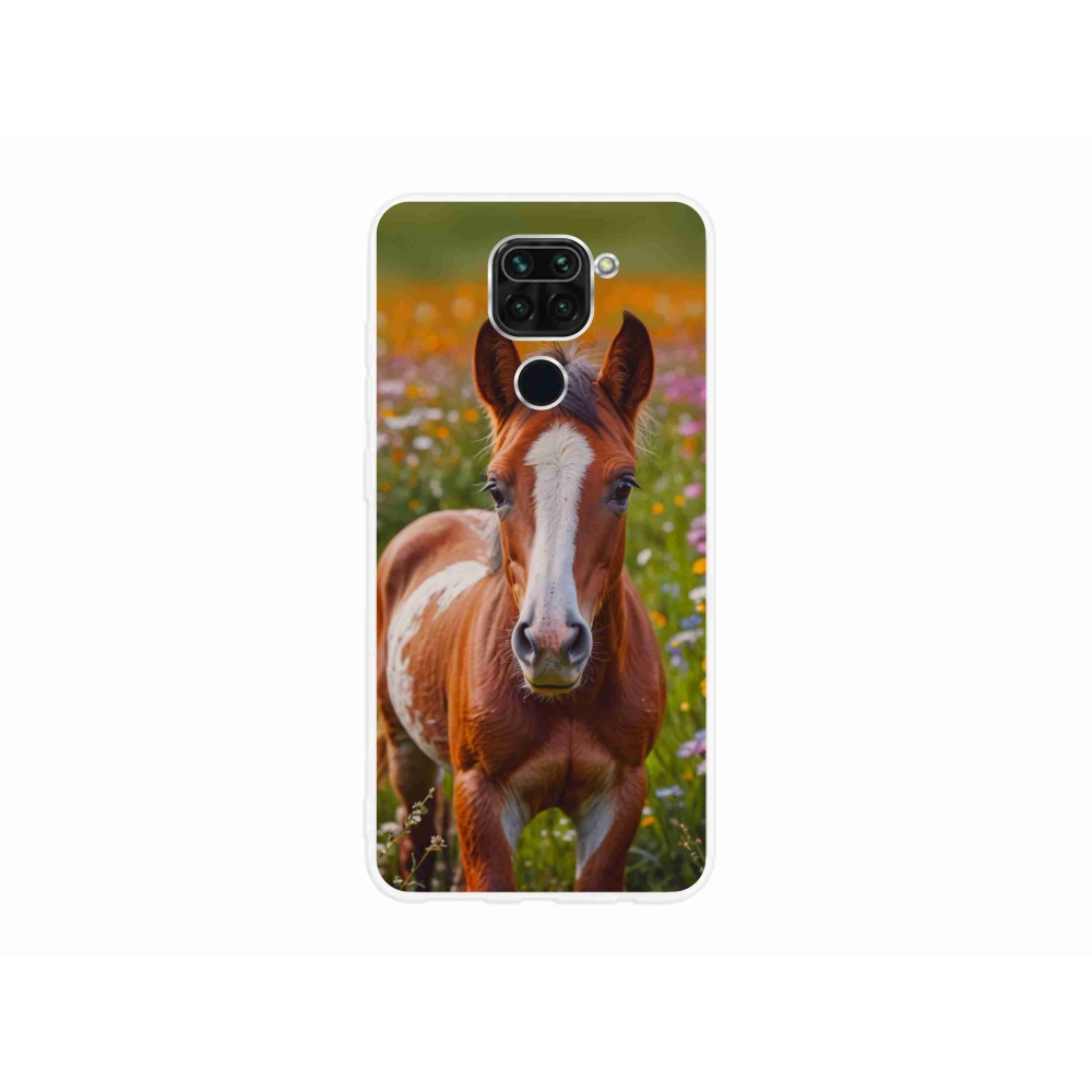 Gélový kryt mmCase na Xiaomi Redmi Note 9 - roztomilé žriebä