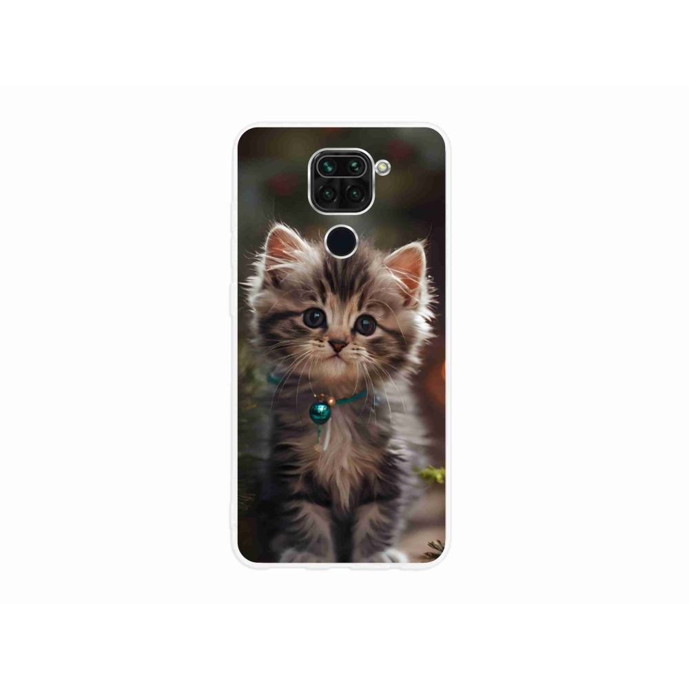 Gélový kryt mmCase na Xiaomi Redmi Note 9 - roztomilé mačiatko 11