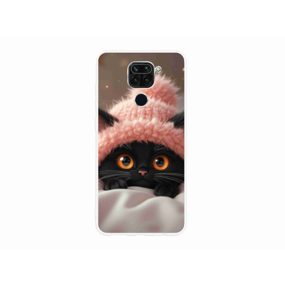 Gélový kryt mmCase na Xiaomi Redmi Note 9 - roztomilé mačiatko 7