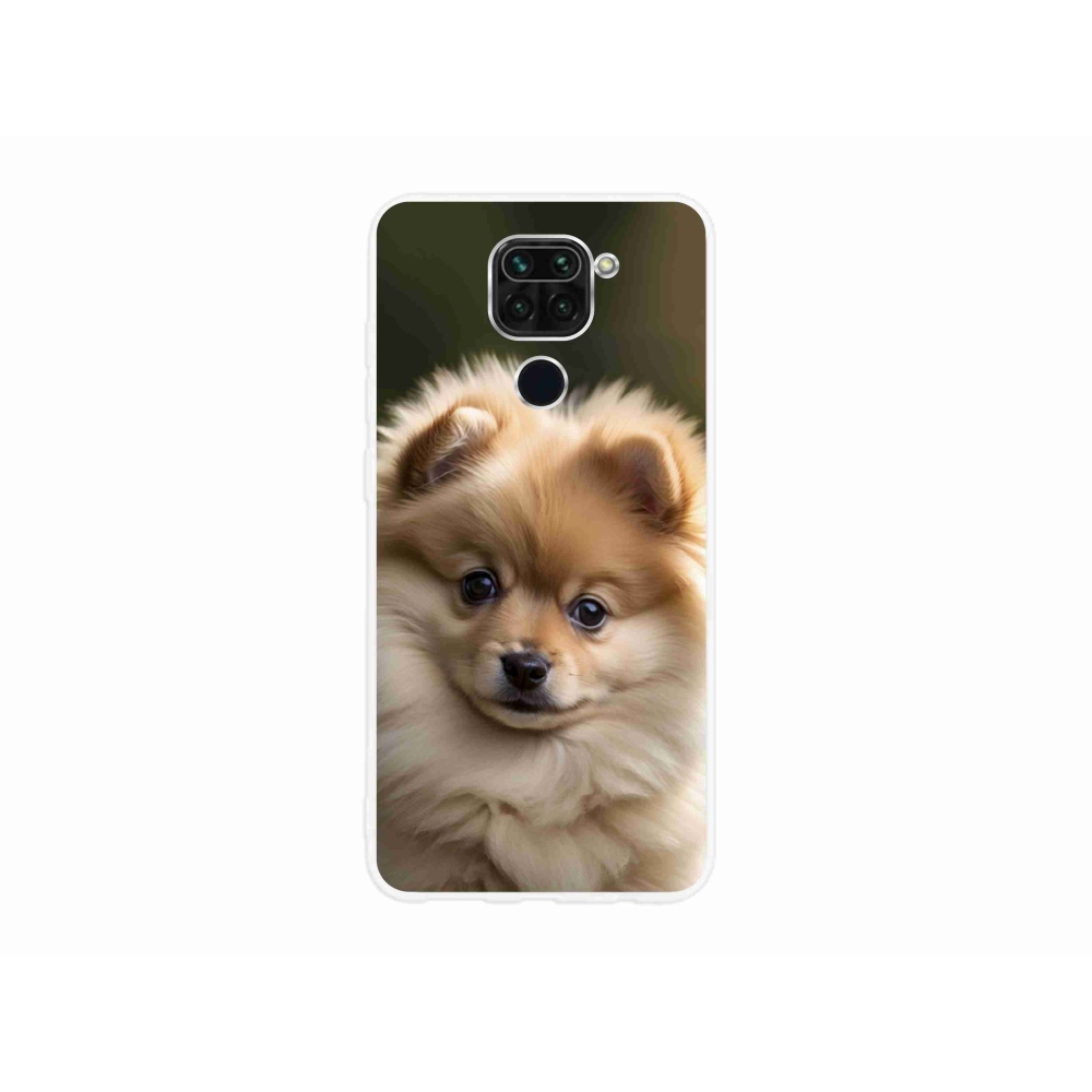 Gélový kryt mmCase na Xiaomi Redmi Note 9 - roztomilý pomeranian 2