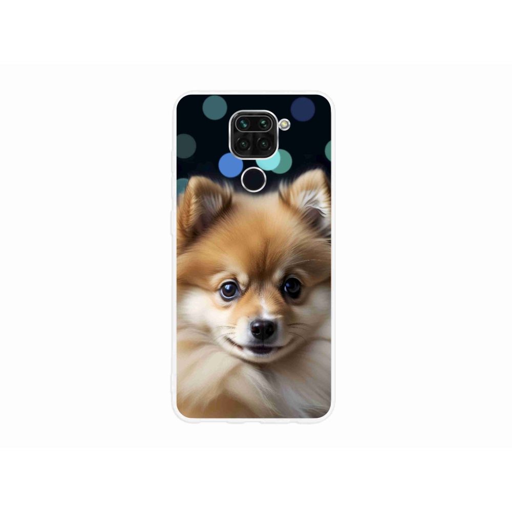 Gélový kryt mmCase na Xiaomi Redmi Note 9 - roztomilý pomeranian