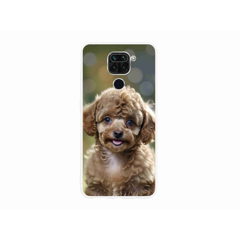 Gélový kryt mmCase na Xiaomi Redmi Note 9 - roztomilý pudel