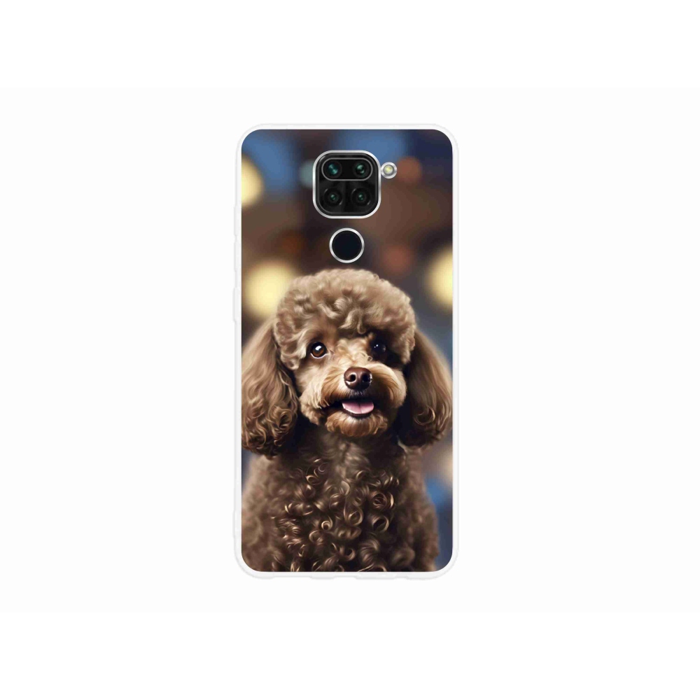 Gélový kryt mmCase na Xiaomi Redmi Note 9 - roztomilý pudel