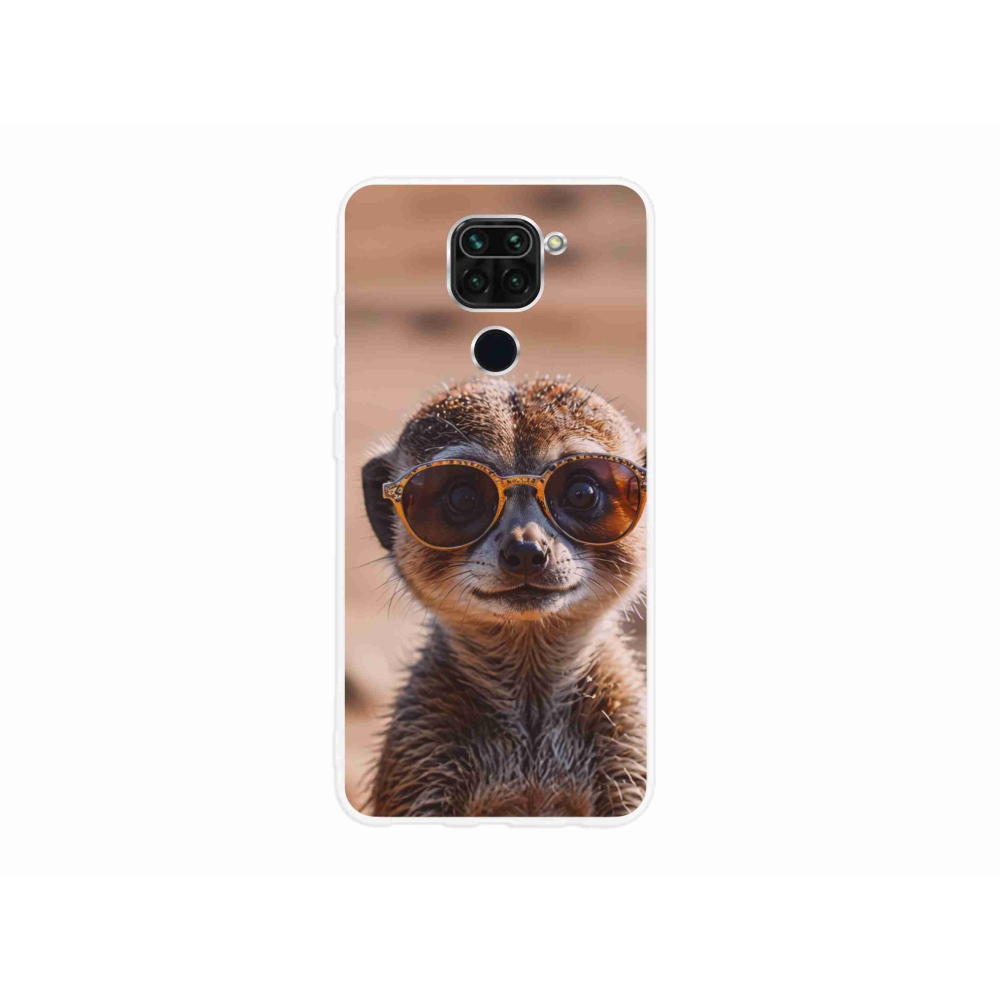 Gélový kryt mmCase na Xiaomi Redmi Note 9 - štýlová surikata