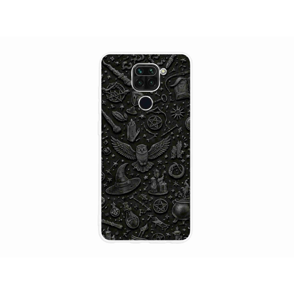 Gélový kryt mmCase na Xiaomi Redmi Note 9 - tmavý magický svet