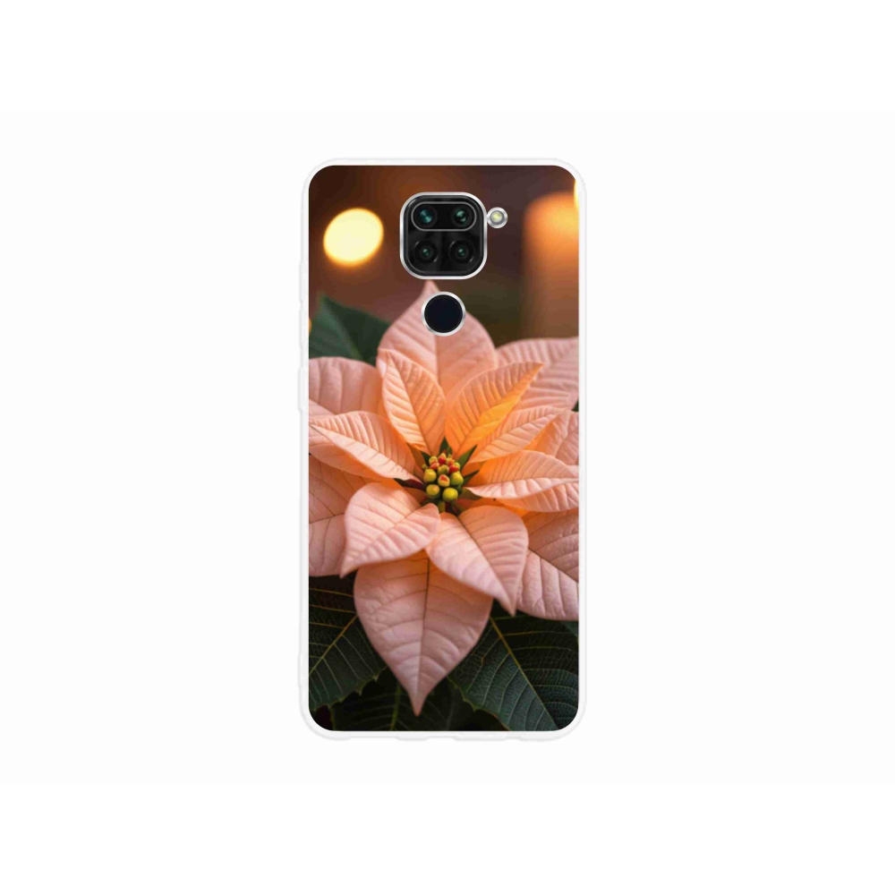 Gélový kryt mmCase na Xiaomi Redmi Note 9 - vianočná hviezda