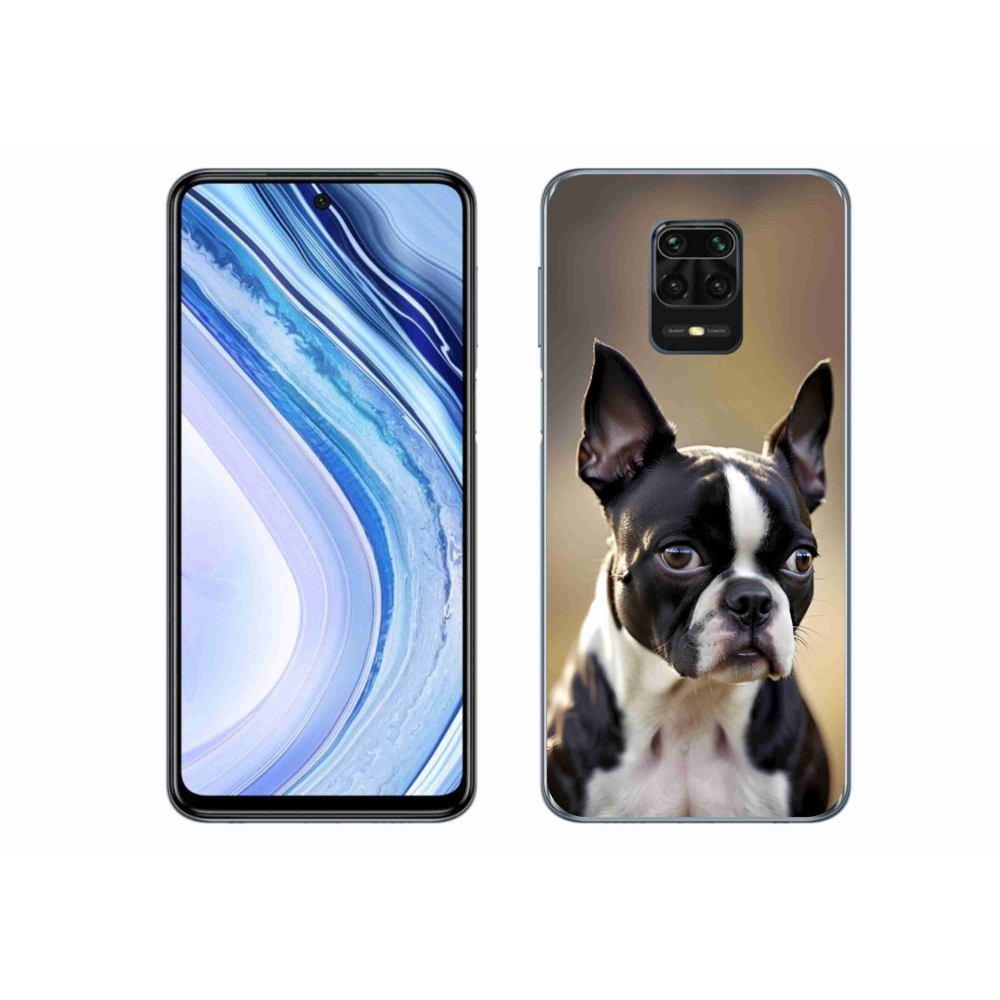 Gélový kryt mmCase na Xiaomi Redmi Note 9S - bostonský teriér
