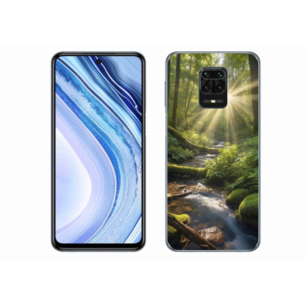 Gélový kryt mmCase na Xiaomi Redmi Note 9S - hlbina lesa