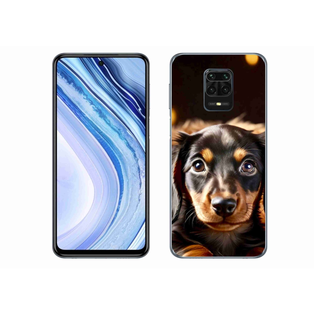 Gélový kryt mmCase na Xiaomi Redmi Note 9S - jazvečík