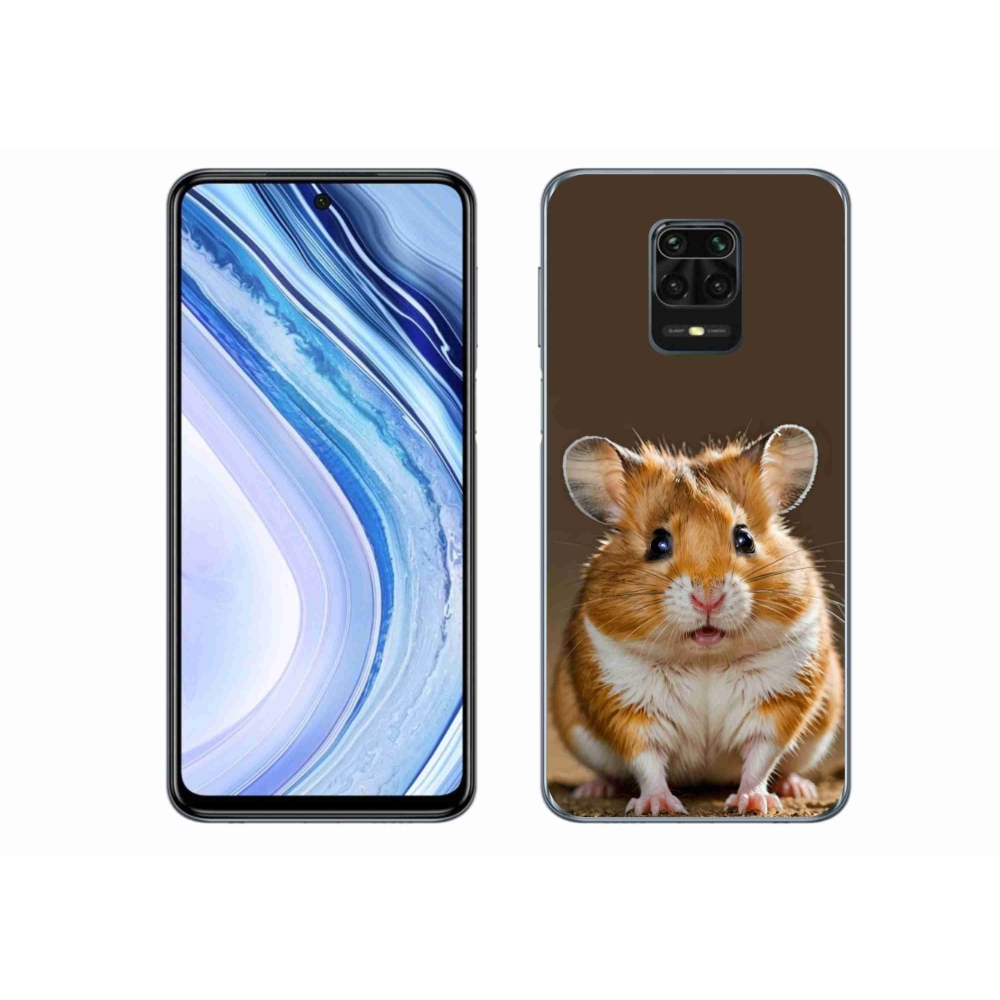 Gélový kryt mmCase na Xiaomi Redmi Note 9S - škrečok