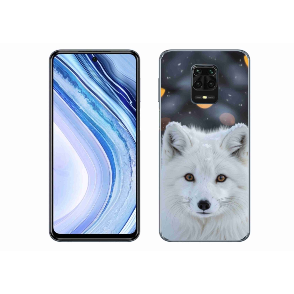 Gélový kryt mmCase na Xiaomi Redmi Note 9S - líška polárna