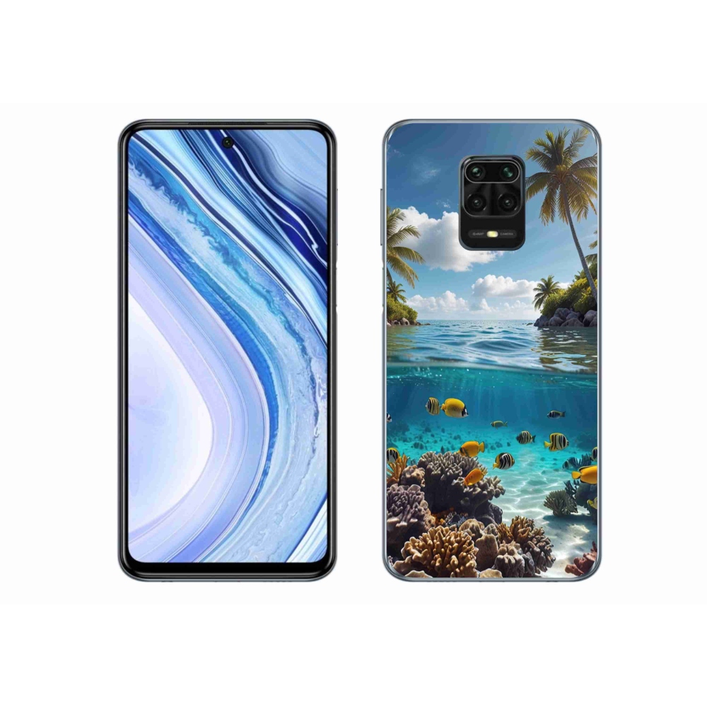 Gélový kryt mmCase na Xiaomi Redmi Note 9S - morský svet 4