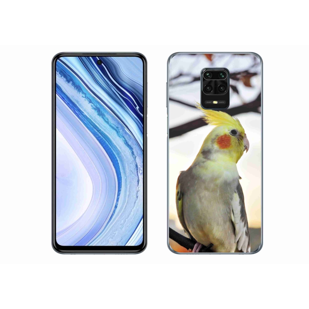 Gélový kryt mmCase na Xiaomi Redmi Note 9S - papagáj korela