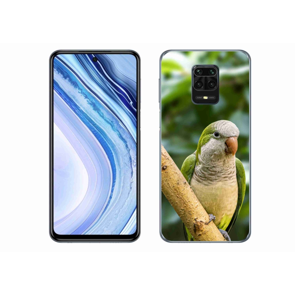 Gélový kryt mmCase na Xiaomi Redmi Note 9S - papagáj mníšok