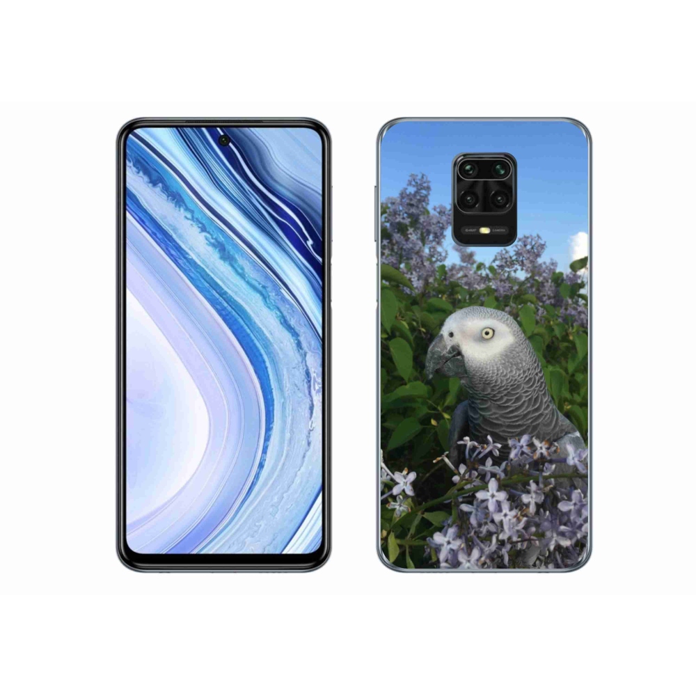 Gélový kryt mmCase na Xiaomi Redmi Note 9S - papagáj žako