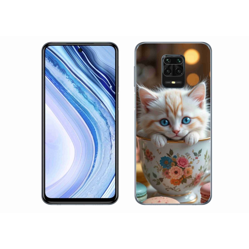 Gélový kryt mmCase na Xiaomi Redmi Note 9S - roztomilé mačiatko 6