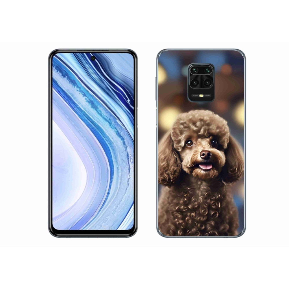 Gélový kryt mmCase na Xiaomi Redmi Note 9S - roztomilý pudel