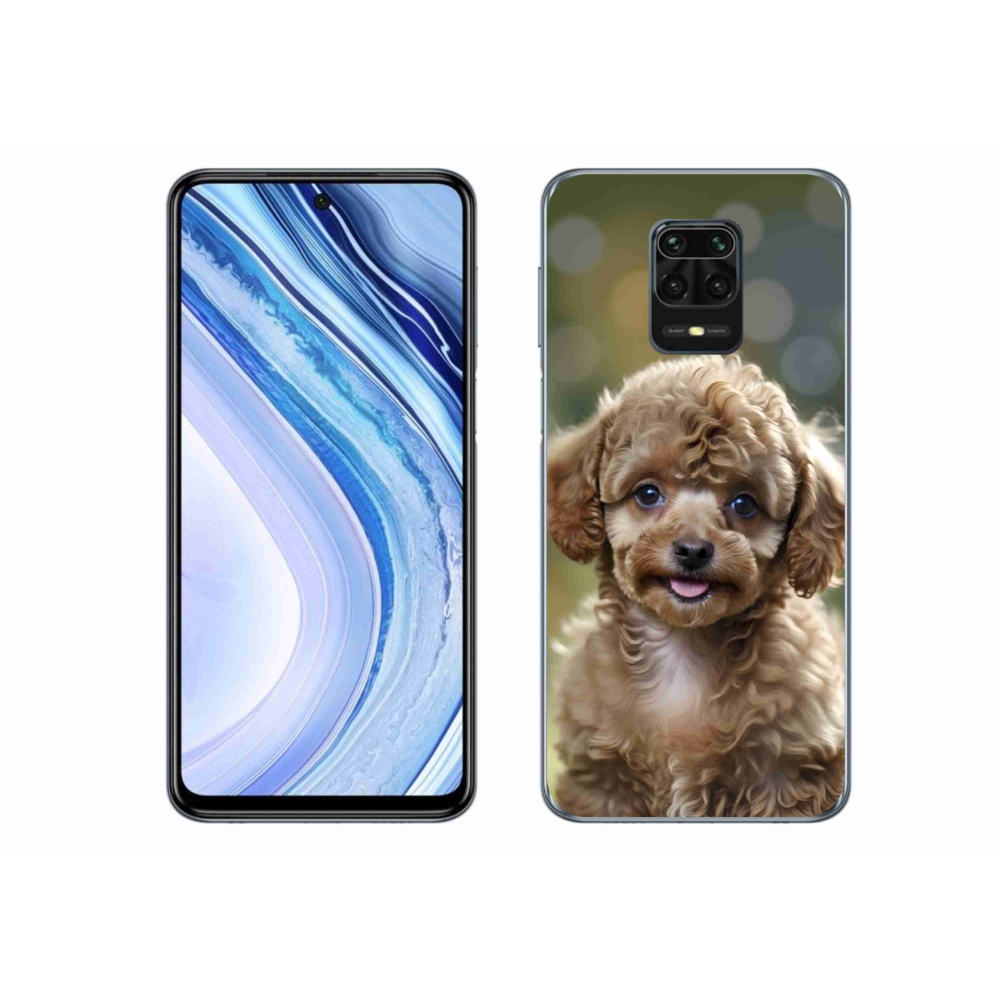Gélový kryt mmCase na Xiaomi Redmi Note 9S - roztomilý pudel