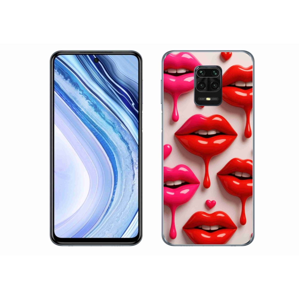 Gélový kryt mmCase na Xiaomi Redmi Note 9S - pery 2