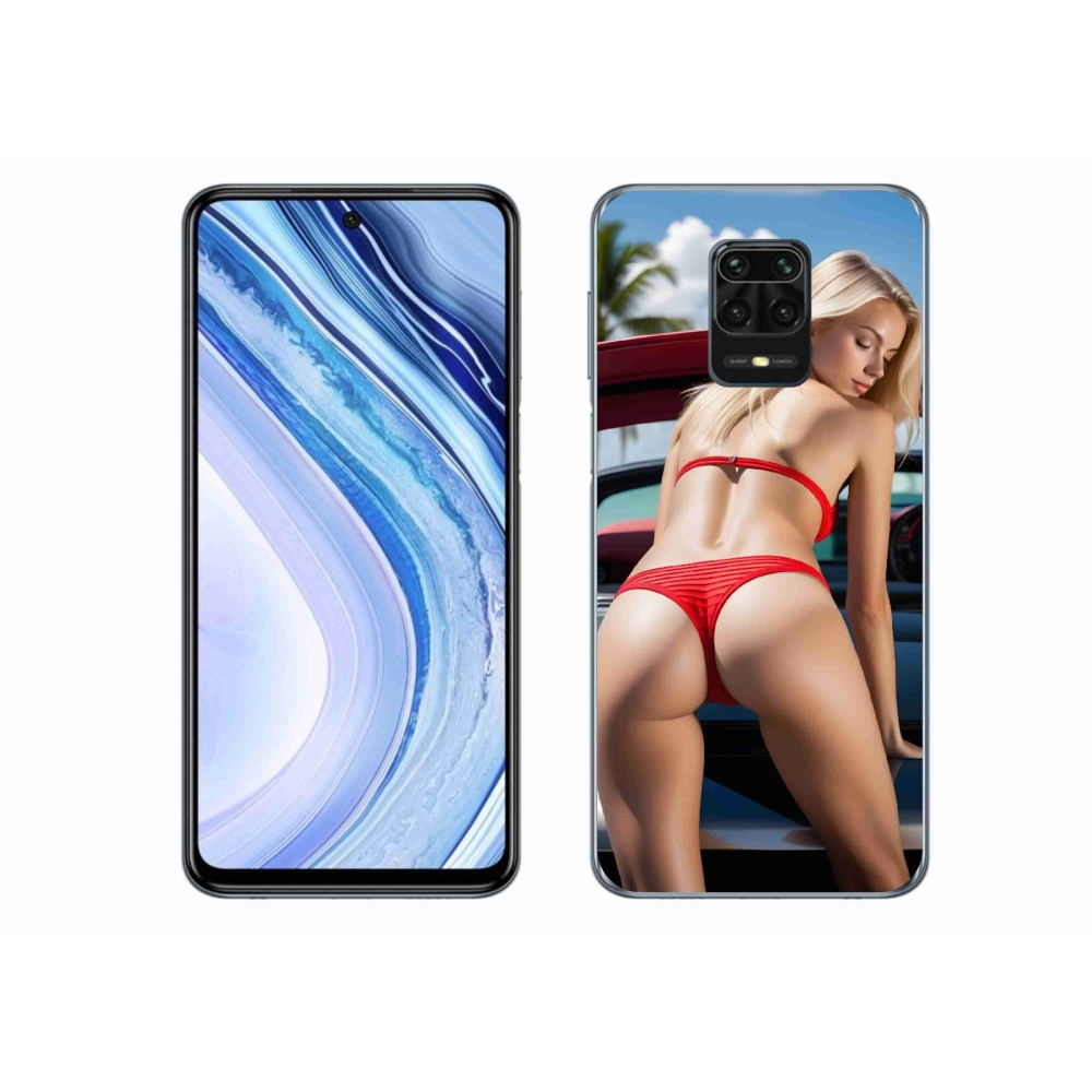 Gélový kryt mmCase na Xiaomi Redmi Note 9S - sexy žena 2