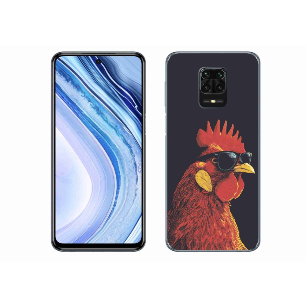 Gélový kryt mmCase na Xiaomi Redmi Note 9S - štýlový kohút