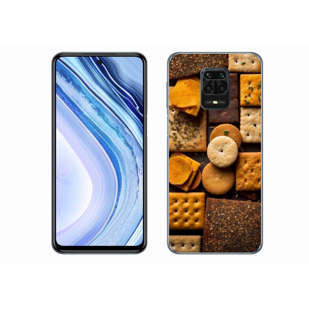 Gélový kryt mmCase na Xiaomi Redmi Note 9S - sušienky