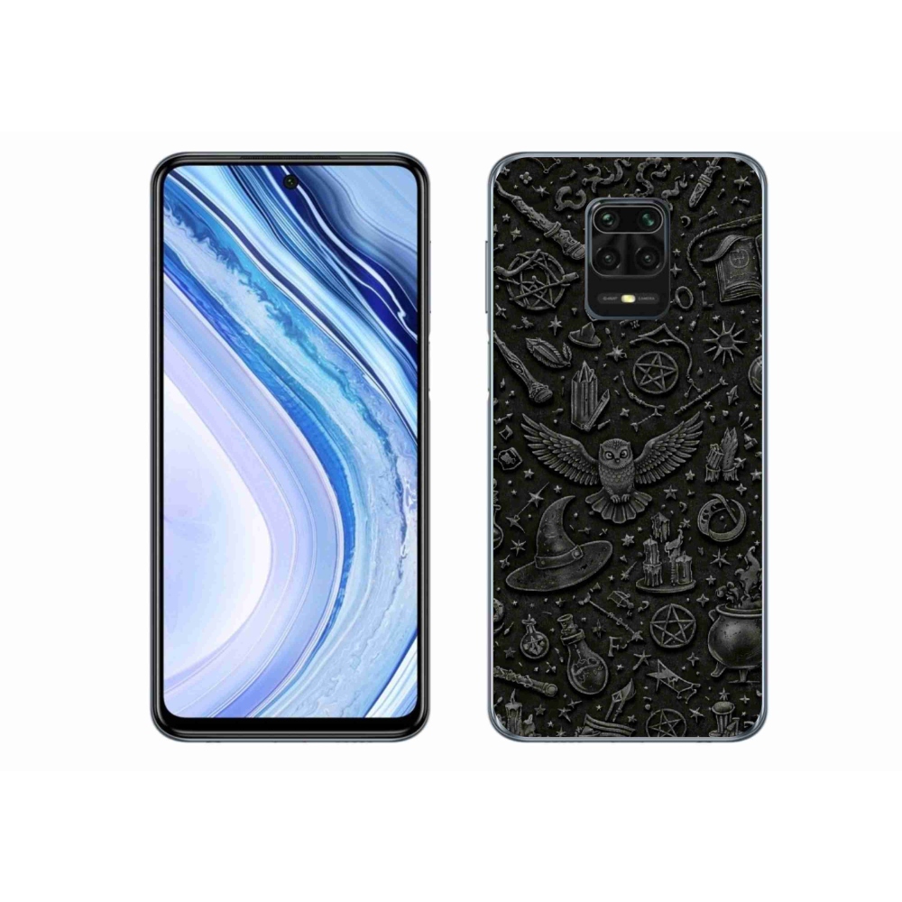 Gélový kryt mmCase na Xiaomi Redmi Note 9S - tmavý magický svet