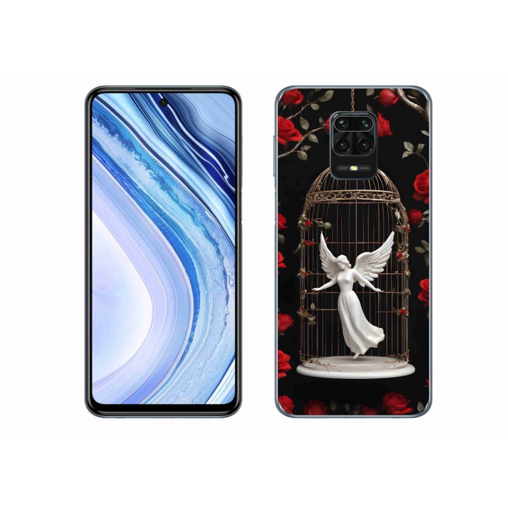 Gélový kryt mmCase na Xiaomi Redmi Note 9S - uväznený anjel