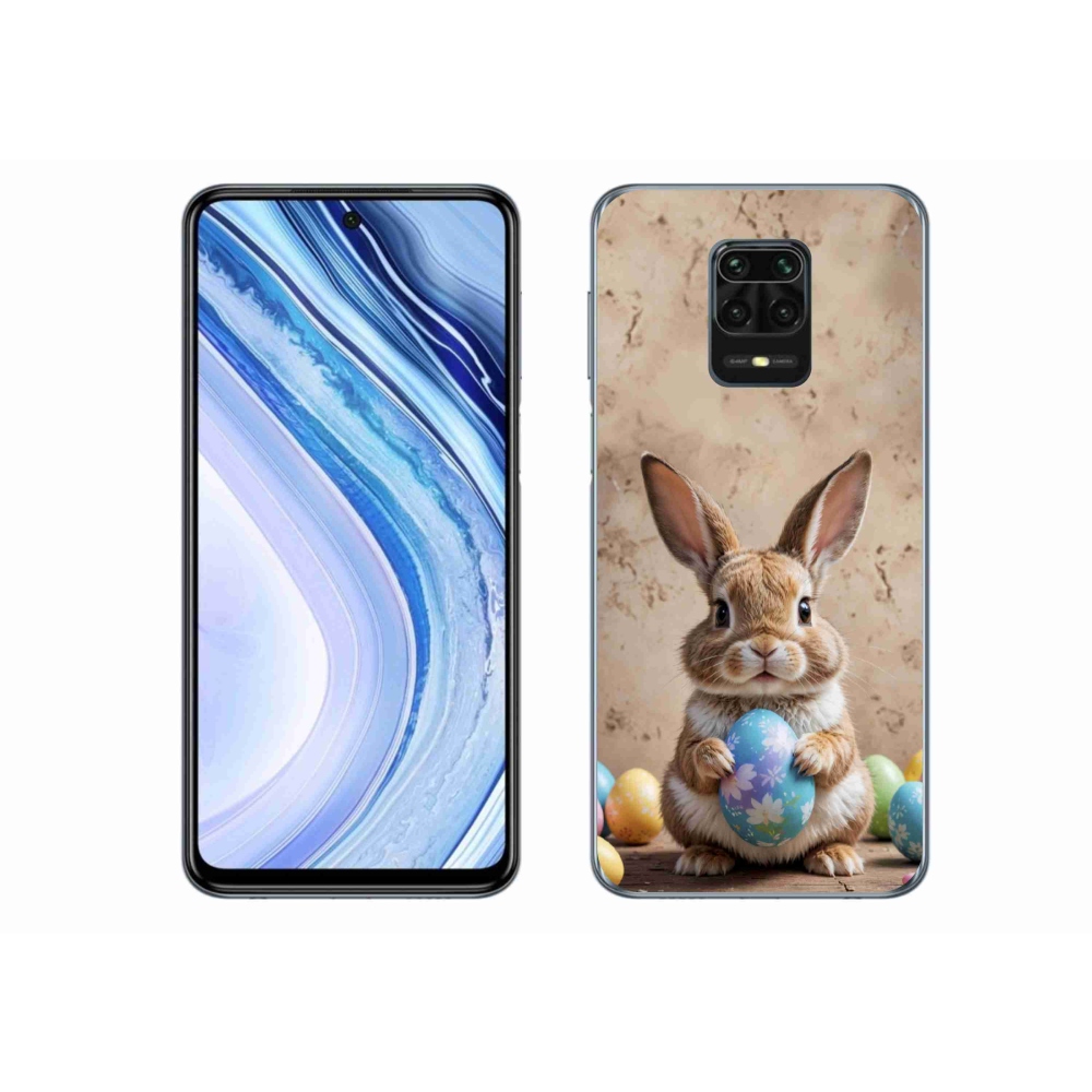 Gélový kryt mmCase na Xiaomi Redmi Note 9S - veľkonočný zajačik