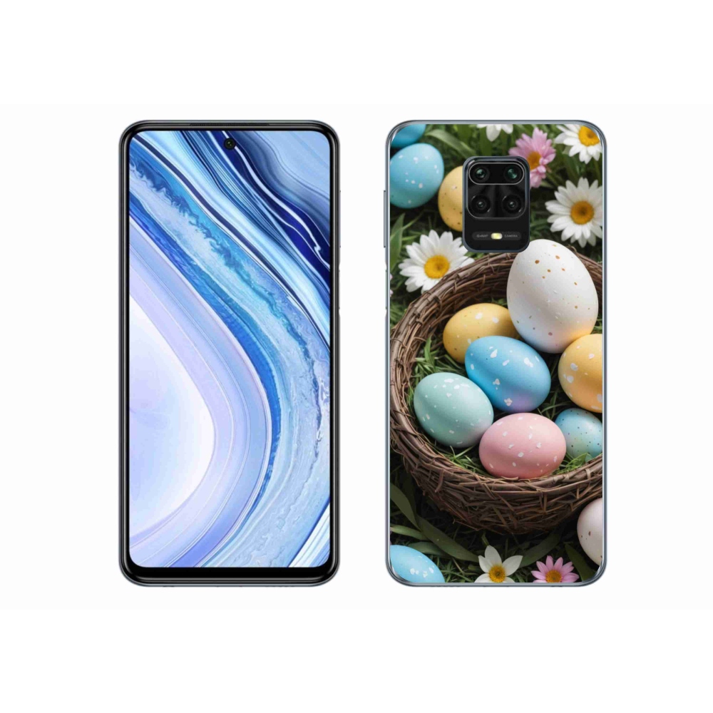 Gélový kryt mmCase na Xiaomi Redmi Note 9S - veľkonočné vajíčka 2