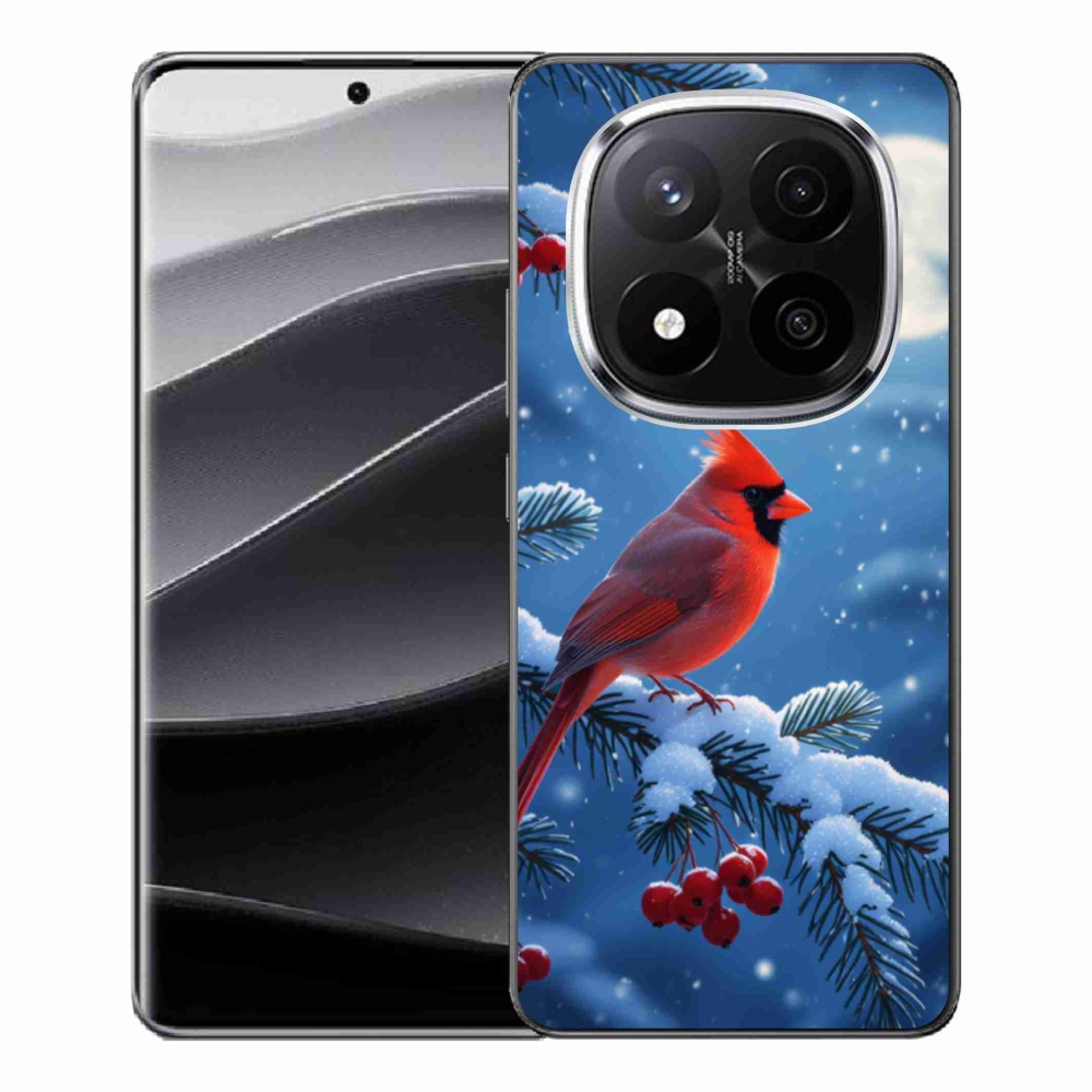 Gélový kryt mmCase na Xiaomi Remdi Note 14 Pro+ 5G - kardinál červený