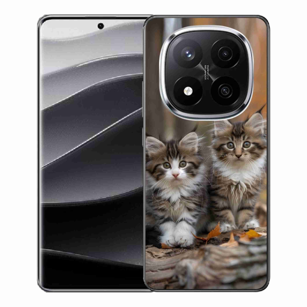 Gélový kryt mmCase na Xiaomi Remdi Note 14 Pro+ 5G - mačacie duo 3