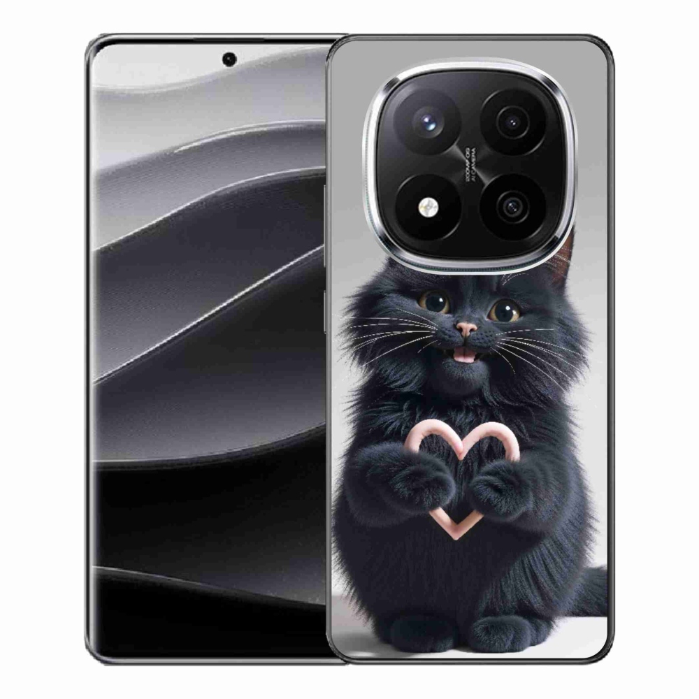Gélový kryt mmCase na Xiaomi Remdi Note 14 Pro+ 5G - mačacia láska 3
