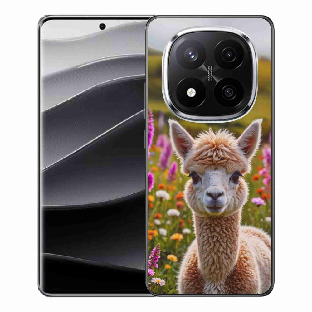 Gélový kryt mmCase na Xiaomi Remdi Note 14 Pro+ 5G - lama na lúke