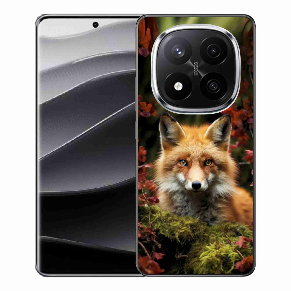 Gélový kryt mmCase na Xiaomi Remdi Note 14 Pro+ 5G - líška v lese
