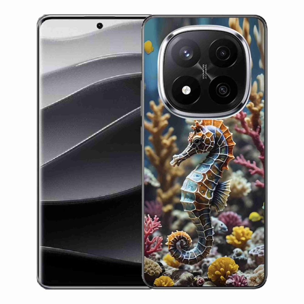Gélový kryt mmCase na Xiaomi Remdi Note 14 Pro+ 5G - morský koník 2