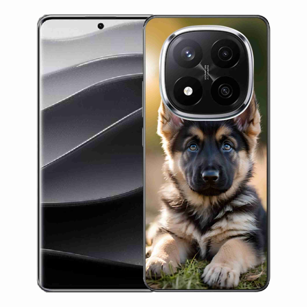 Gélový kryt mmCase na Xiaomi Remdi Note 14 Pro+ 5G - nemecký ovčiak v prírode