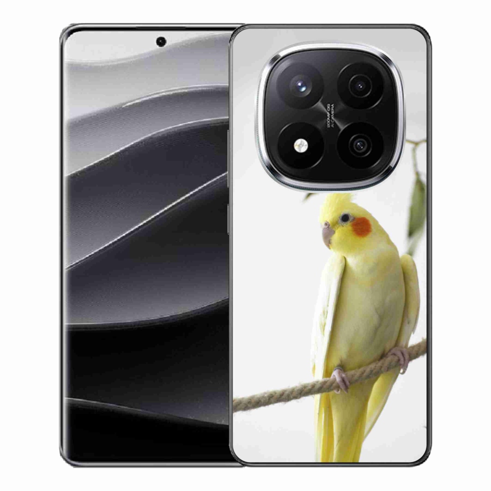 Gélový kryt mmCase na Xiaomi Remdi Note 14 Pro+ 5G - papagáj korela chocholatá