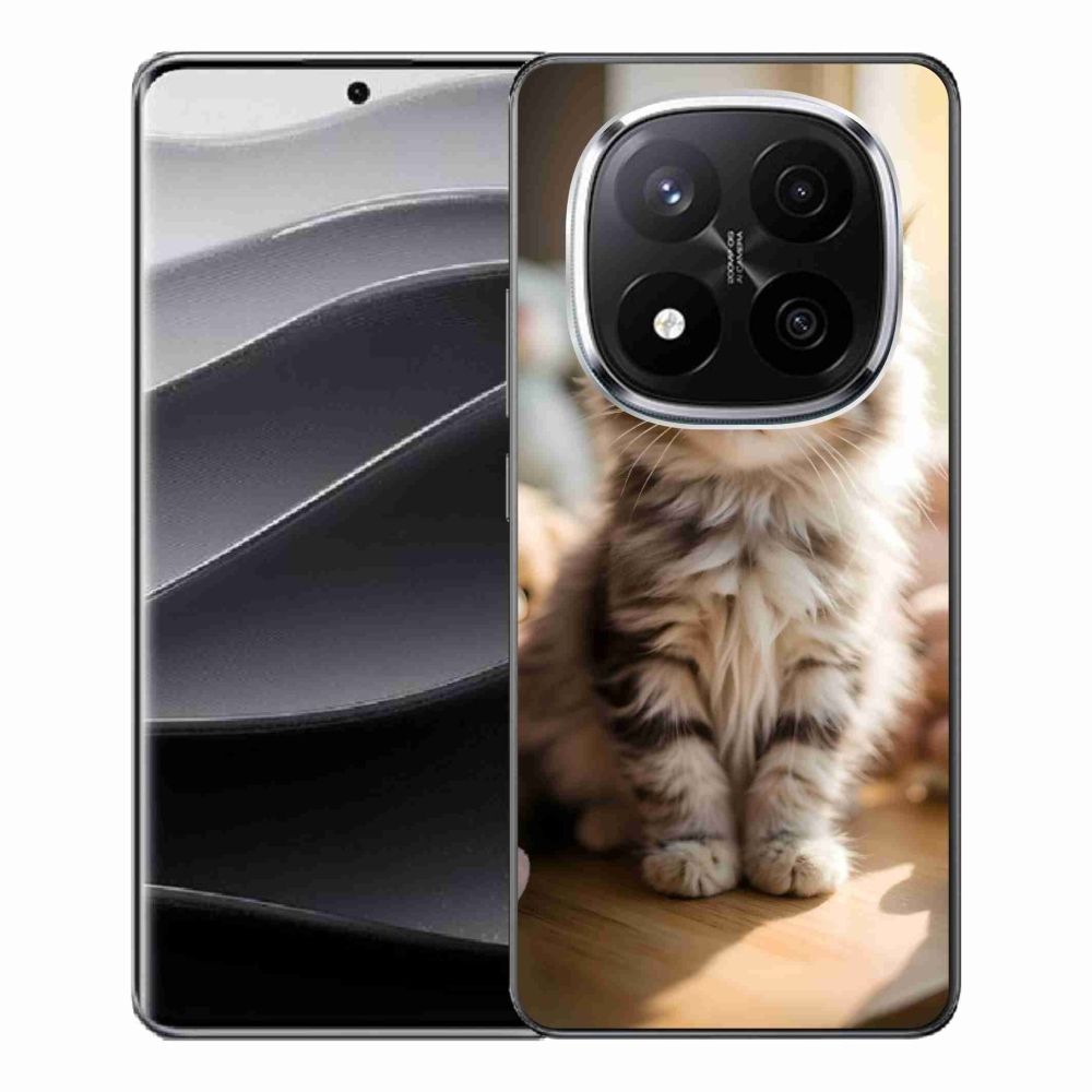 Gélový kryt mmCase na Xiaomi Remdi Note 14 Pro+ 5G - roztomilé mačiatko 10