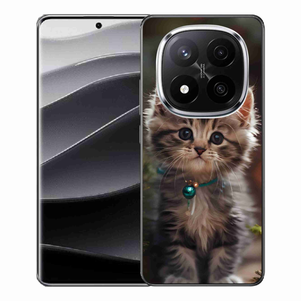 Gélový kryt mmCase na Xiaomi Remdi Note 14 Pro+ 5G - roztomilé mačiatko 11
