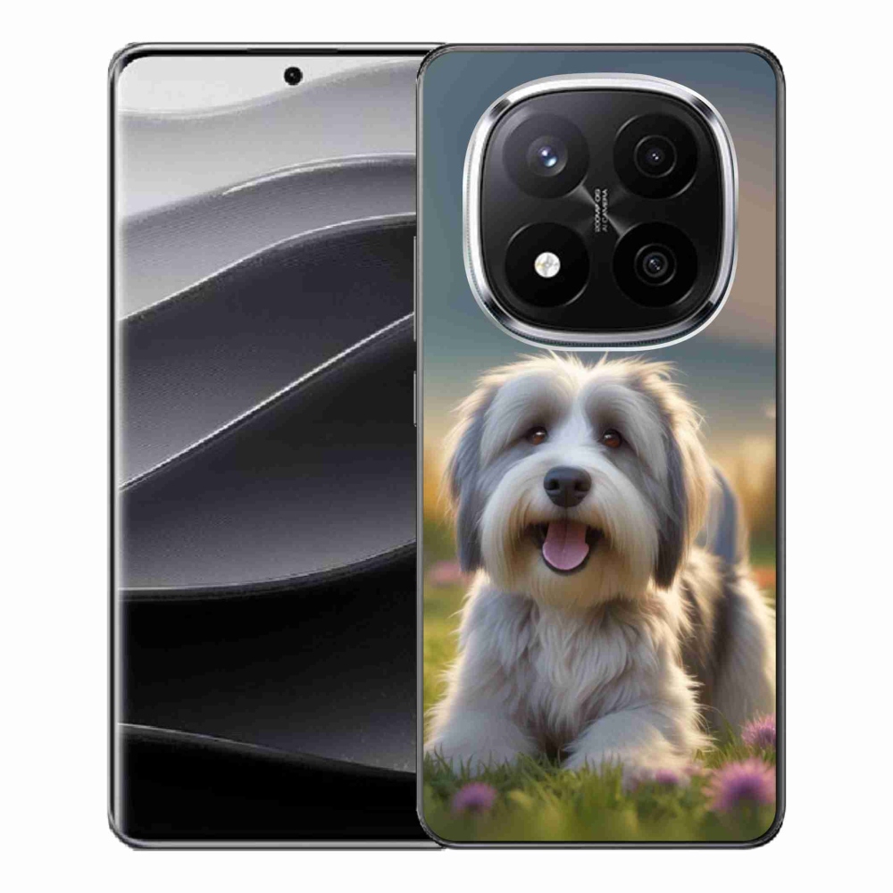 Gélový kryt mmCase na Xiaomi Remdi Note 14 Pro+ 5G - roztomilý havanský psík